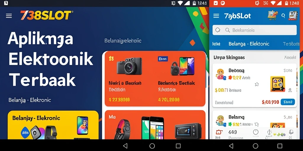 Antarmuka aplikasi 738SLOT dengan tampilan menarik dan fungsional.