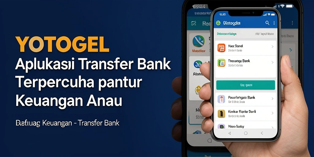 Tampilan antarmuka YOTOGEL yang memudahkan transfer uang.