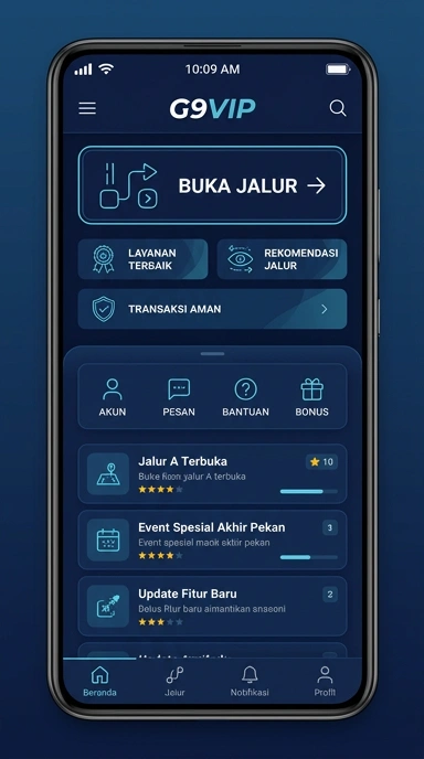 Halaman Link Alternatif g9vip untuk Pengguna Android